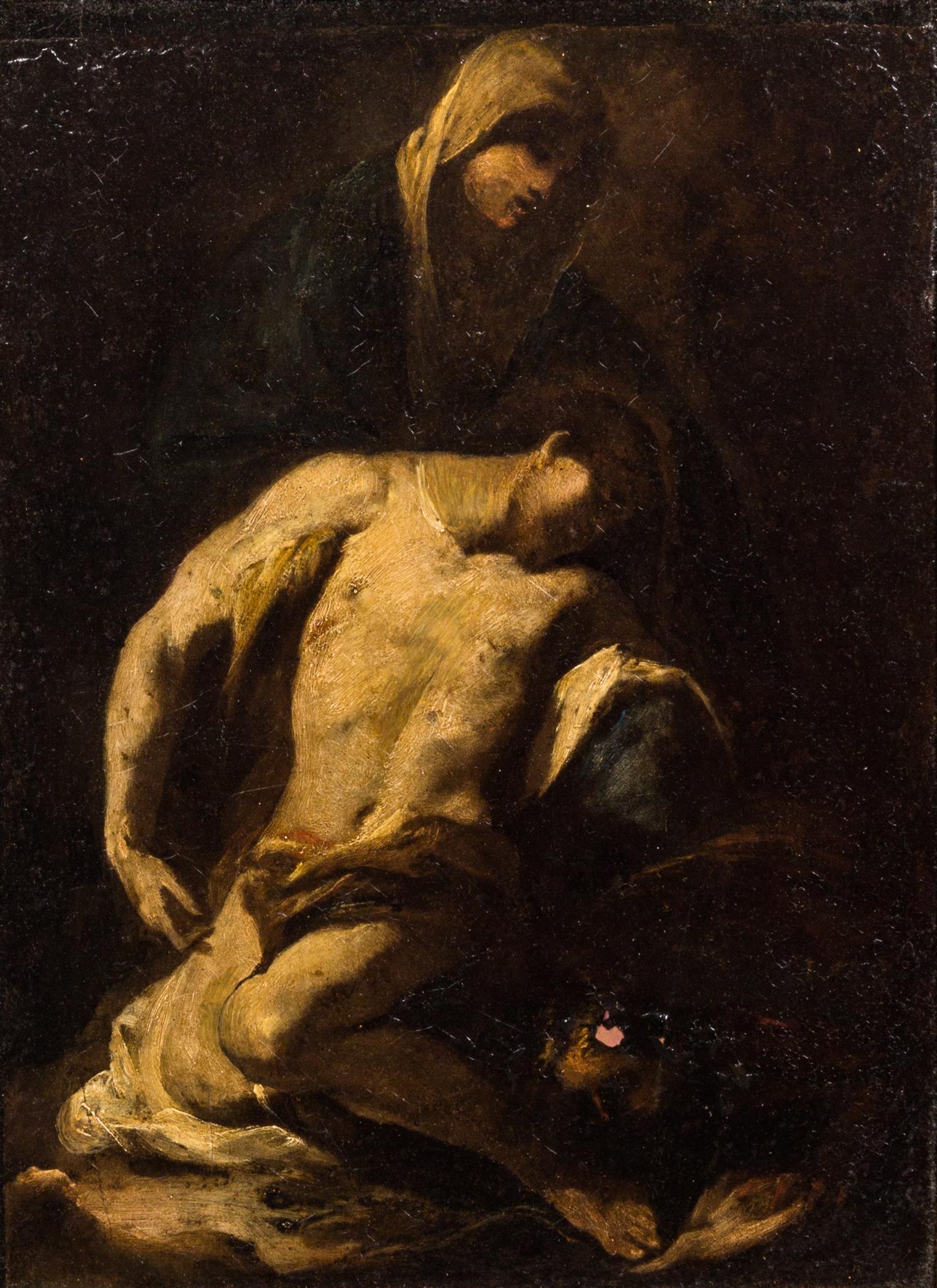 Attributed to Annibale Caracci, (Italian, 1560–1609), Pieta