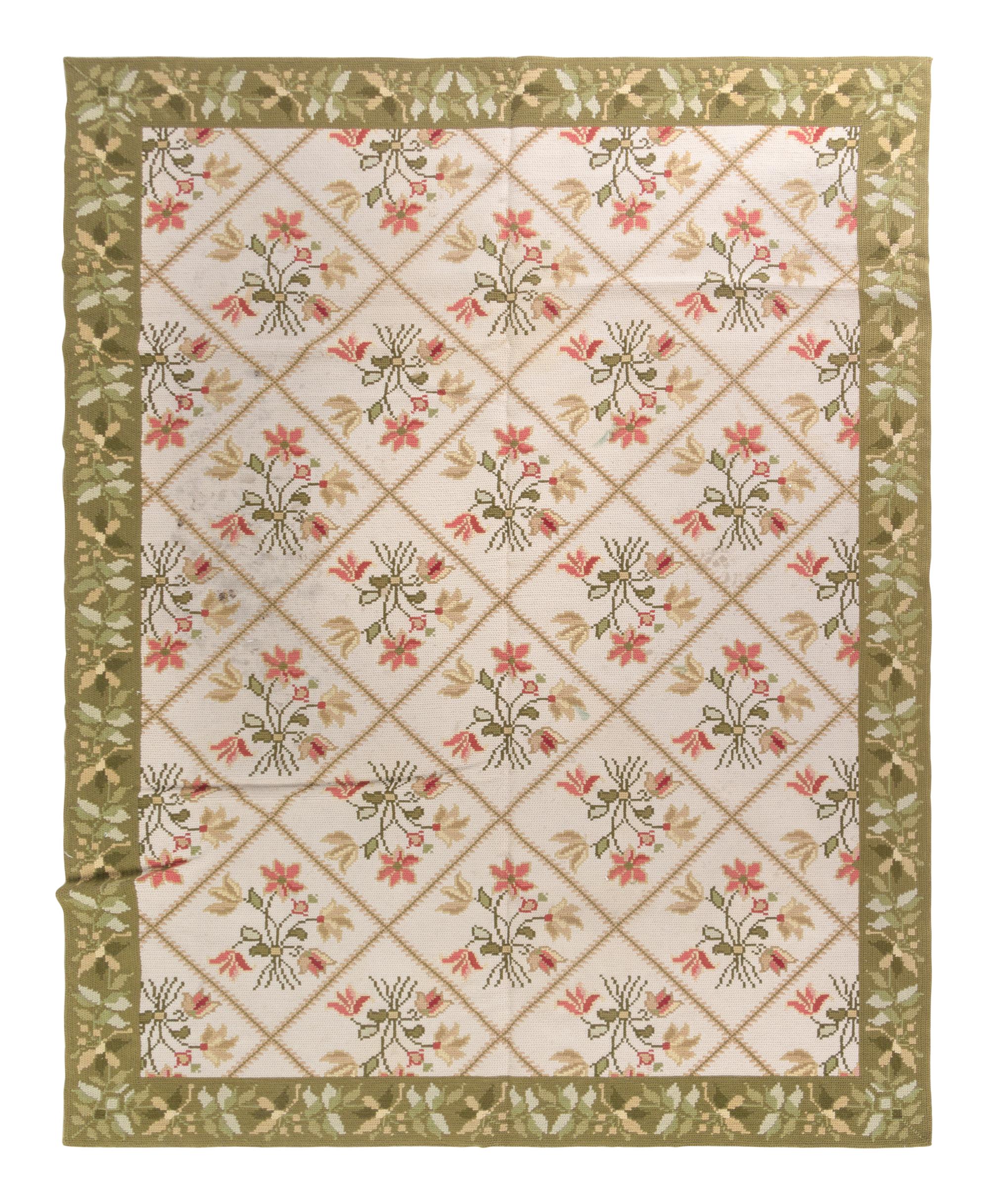 An English Needlepoint Rug