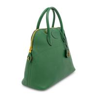 Hermès, Bolide 35 in Green Epsom