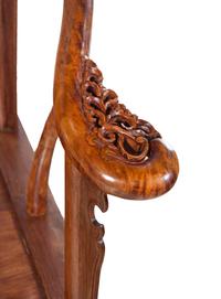 An African Huanghuali Horseshoe-Back Armchair, Quanyi