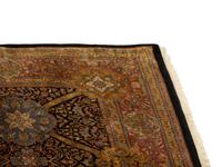 An Indian Persian Design Wool Rug — 20th Century