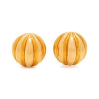 YELLOW GOLD EARCLIPS