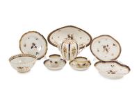 A Caughley Porcelain Tea Service