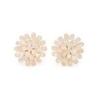 MOTHER-OF-PEARL EARCLIPS