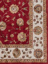 An Indian Wool and Silk Rug