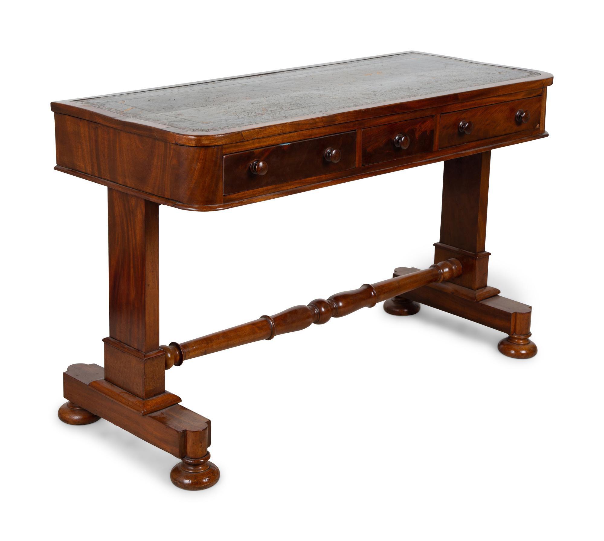A William IV Mahogany Library Table — CIRCA 1840