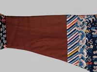 A Blue Ground Embroidered Silk Dragon Robe, Jifu