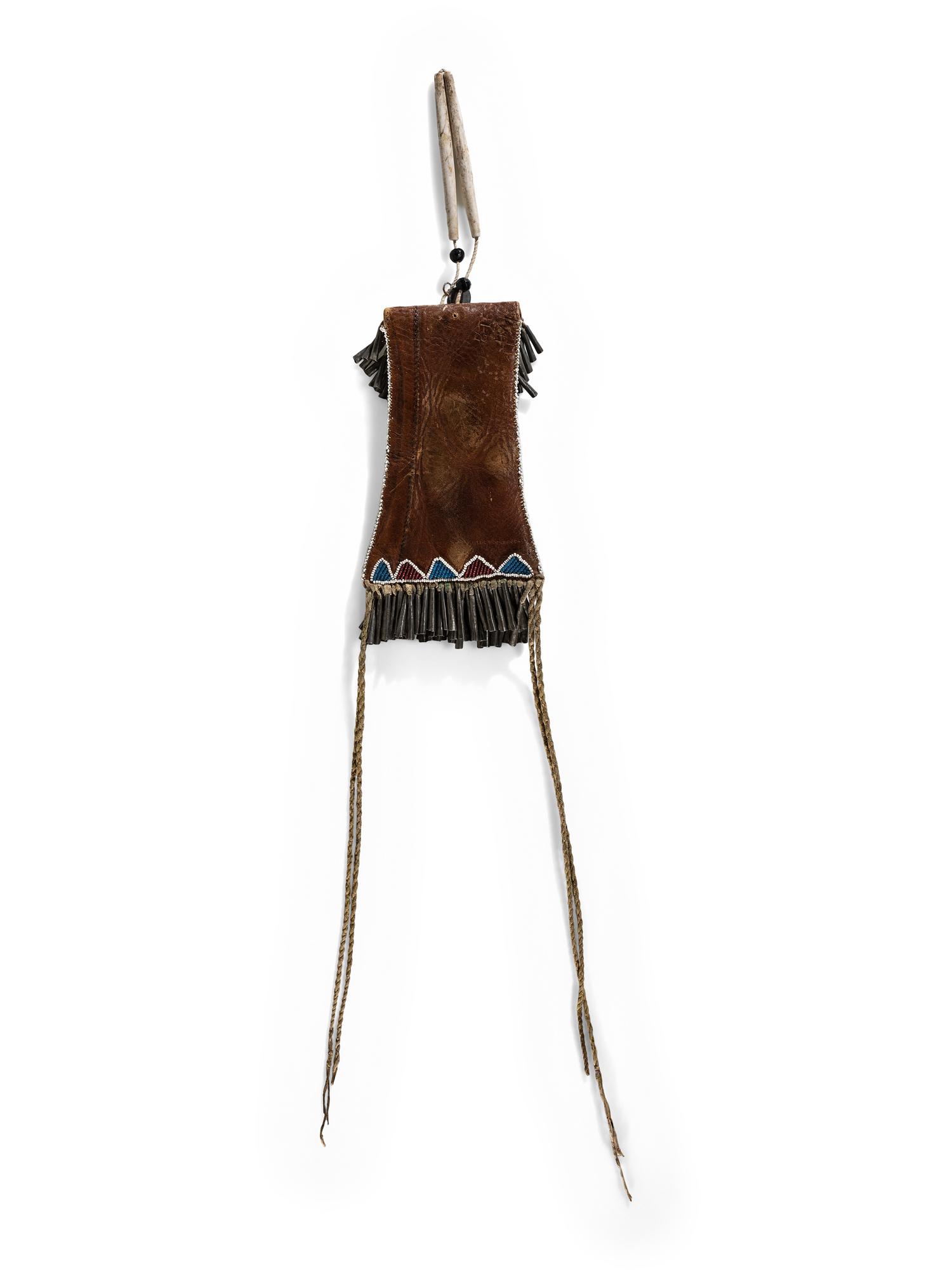 Kiowa Beaded Strike-a-Light Bag