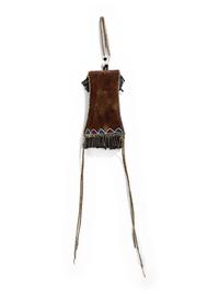Kiowa Beaded Strike-a-Light Bag