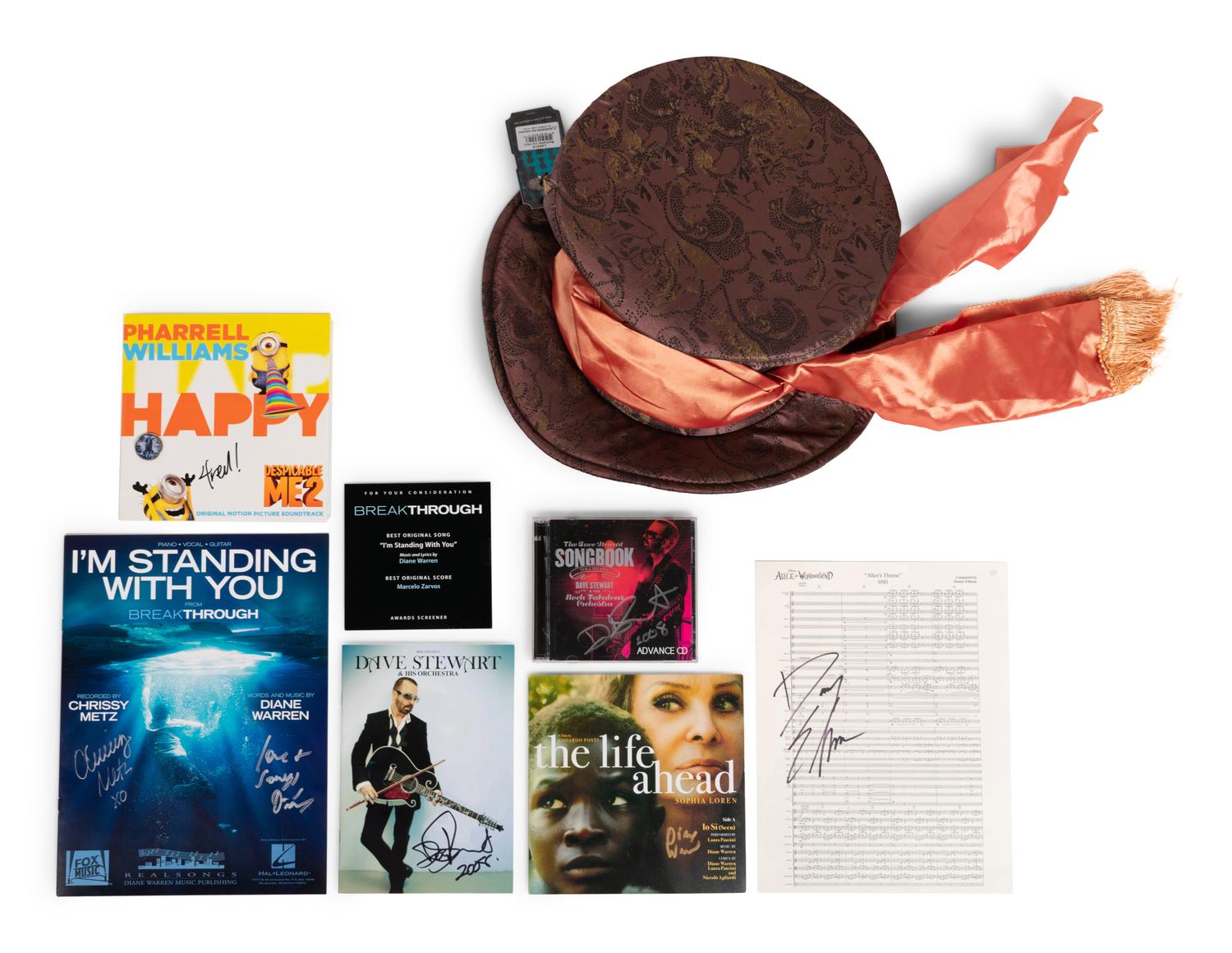 (Film Scores) A group of musical scores and soundtracks, comprising: