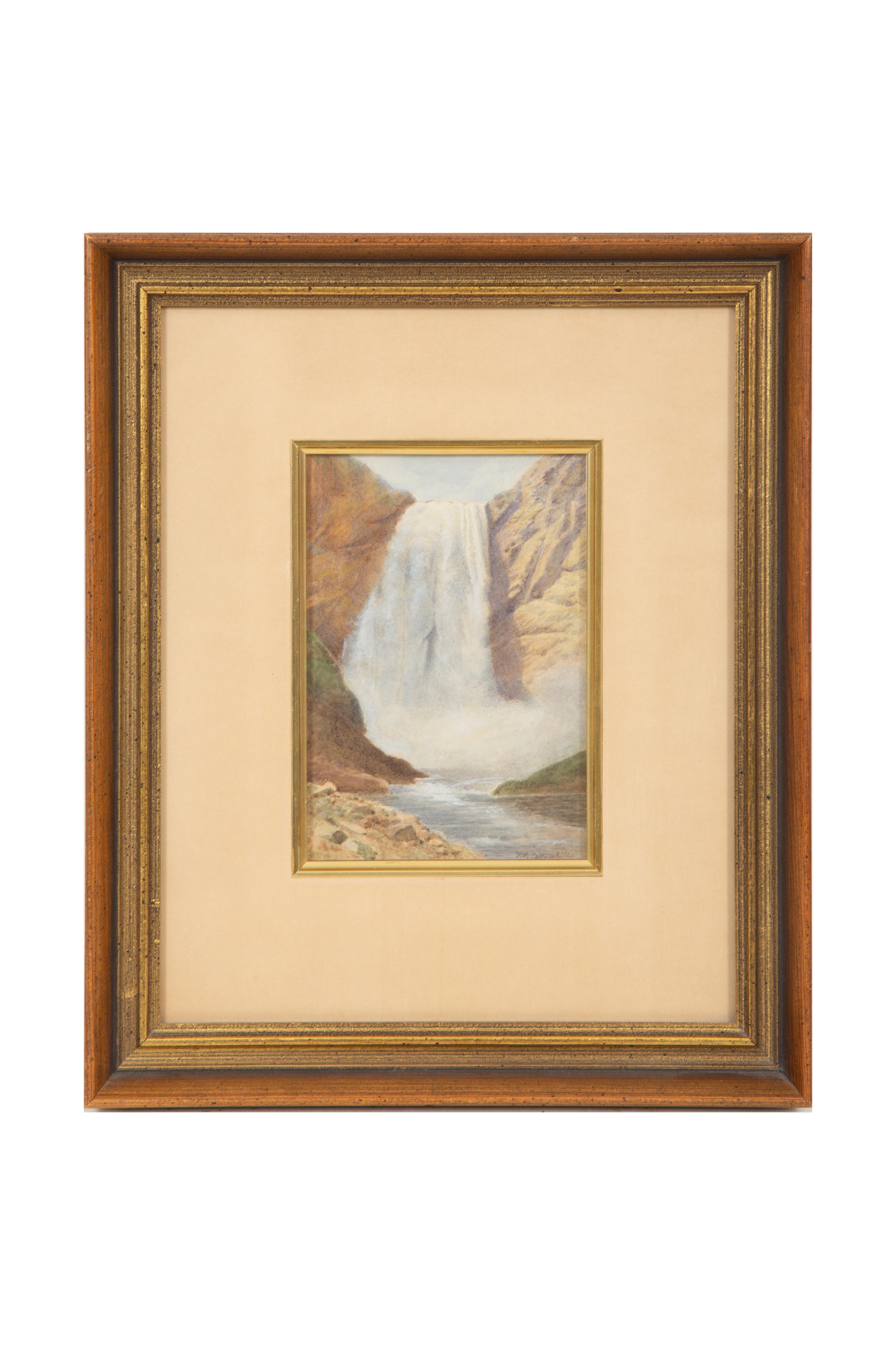 Sidney Thomas Callowhill (American, 1867-1939) — Waterfalls (three works)