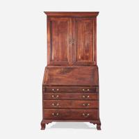 A Chippendale carved mahogany secretary bookcase Philadelphia, PA, circa 1780