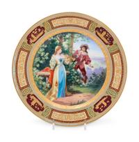 A Vienna Porcelain Cabinet Plate