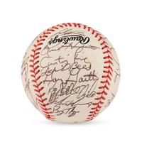 A 1997 St. Louis Cardinals Team Signed Autograph Baseball