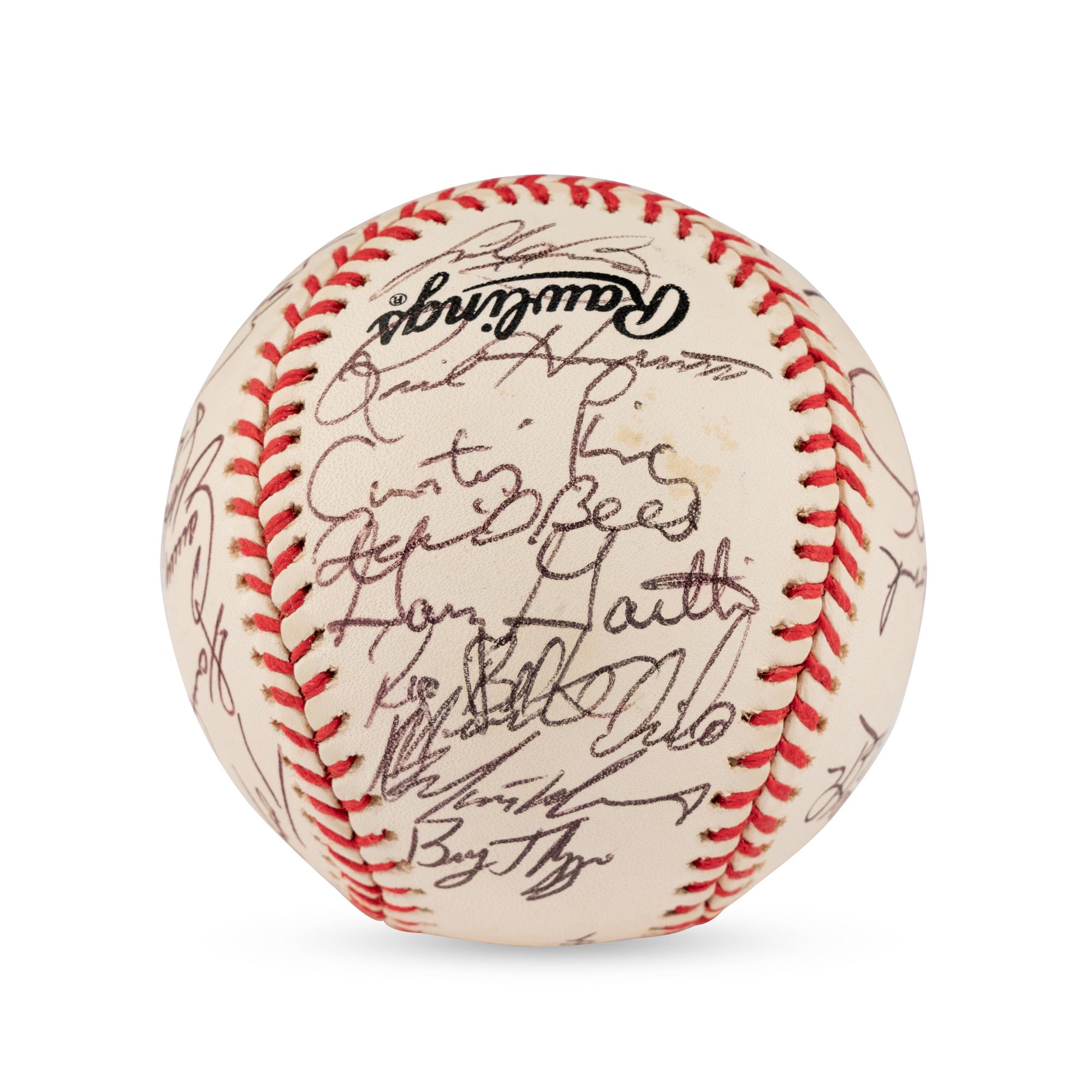 A 1997 St. Louis Cardinals Team Signed Autograph Baseball