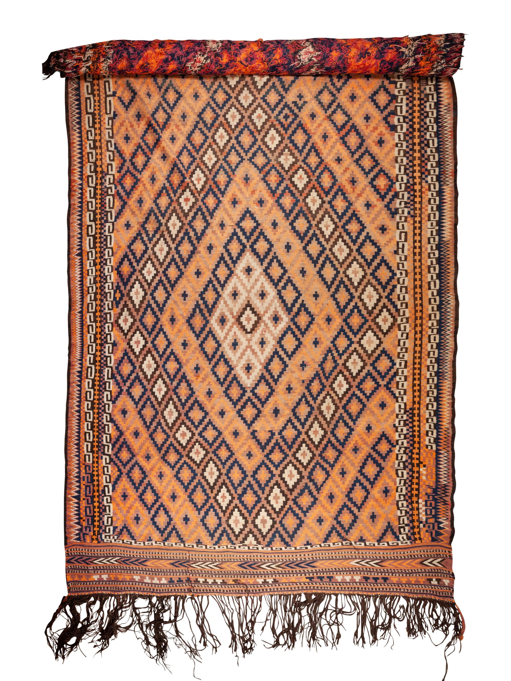 An Afghan Wool Rug