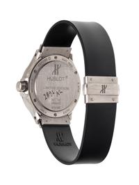 HUBLOT, 18K WHITE GOLD LIMITED EDITION 'MDM' WRISTWATCH