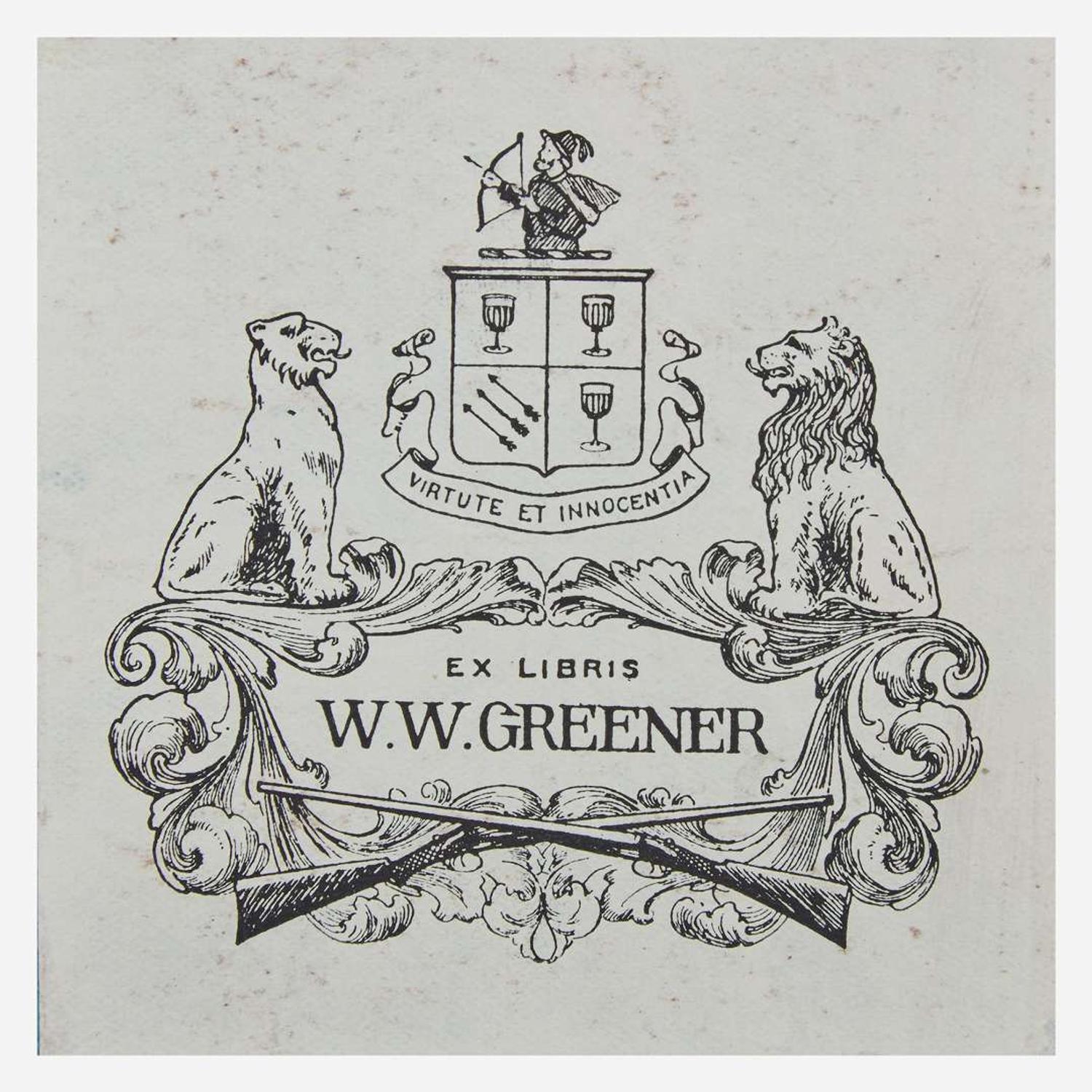 [Sporting] [Shooting] Greener, William The Gun; or, a Treatise on the Various Descriptions of Small Fire-Arms