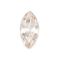 0.93 CARAT MARQUISE CUT LIGHT PINKISH BROWN DIAMOND