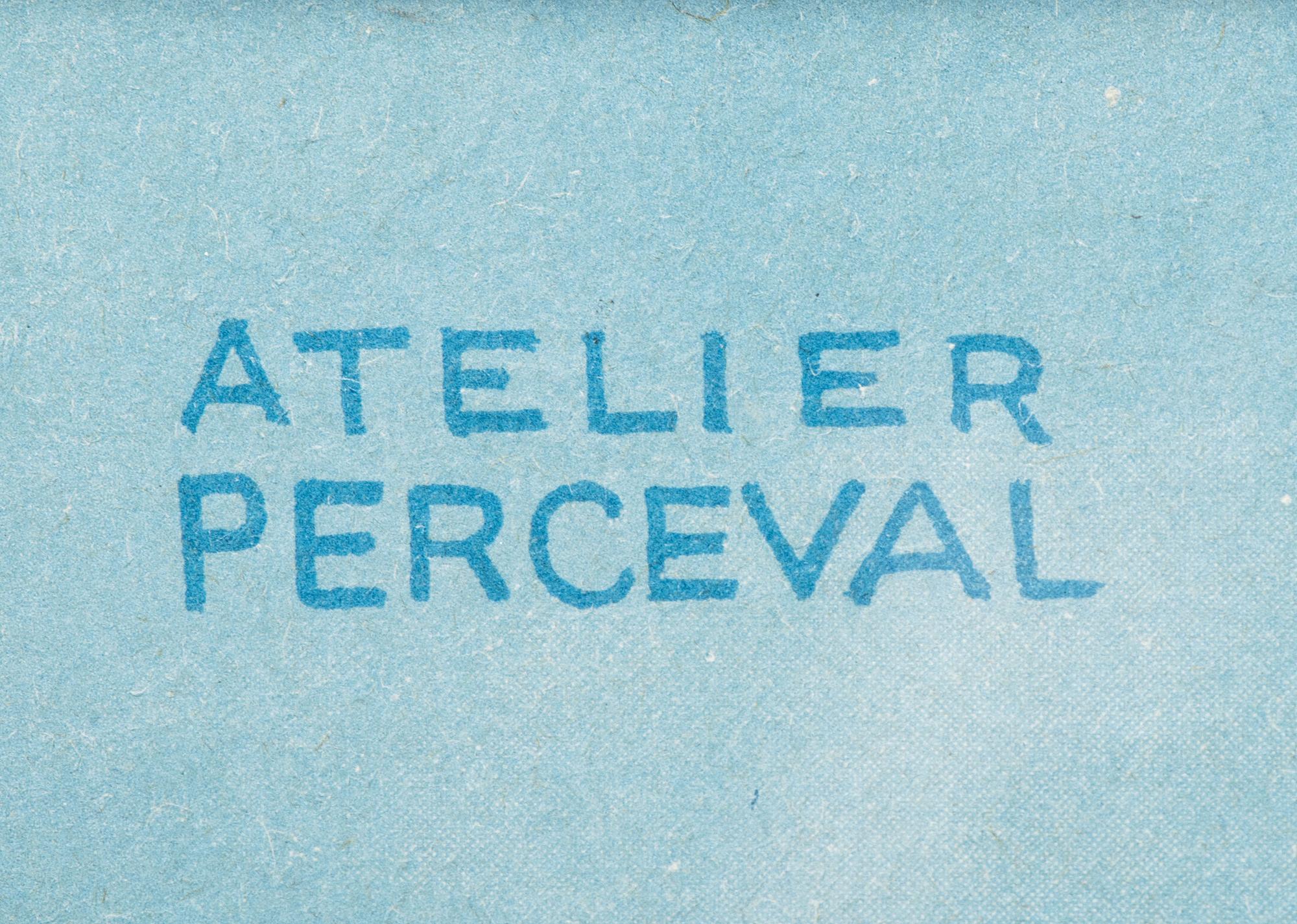 [TRAVEL]. ATELIER PERCEVAL, artist. Air France / Dans Tous Les Ciels . Paris: Perceval, [1948].