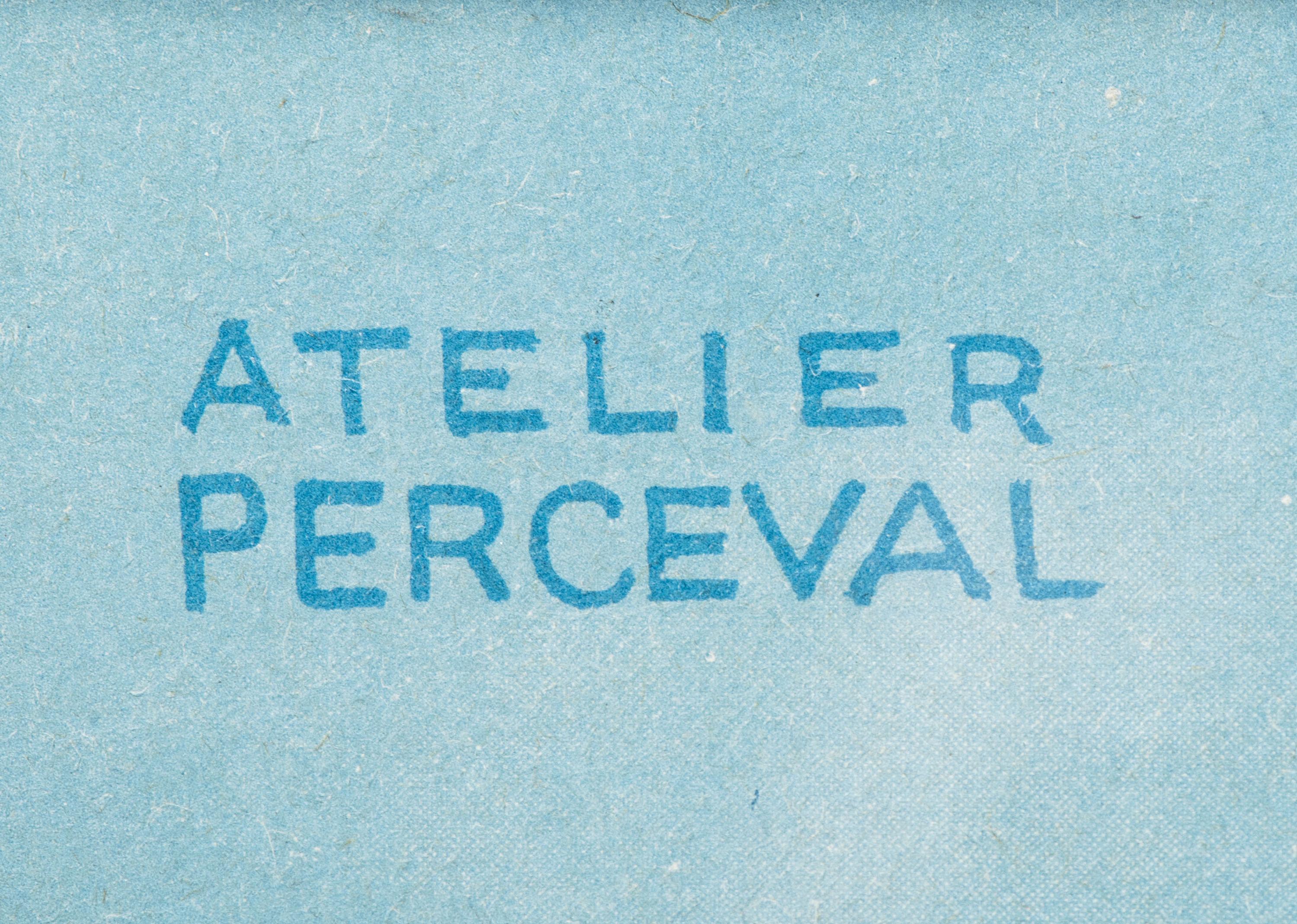 [TRAVEL]. ATELIER PERCEVAL, artist. Air France / Dans Tous Les Ciels . Paris: Perceval, [1948].