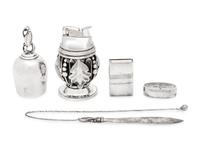A Group of Georg Jensen Silver Articles