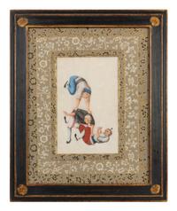 Six Chinese Pith/Rice Paper Paintings — 19TH CENTURY