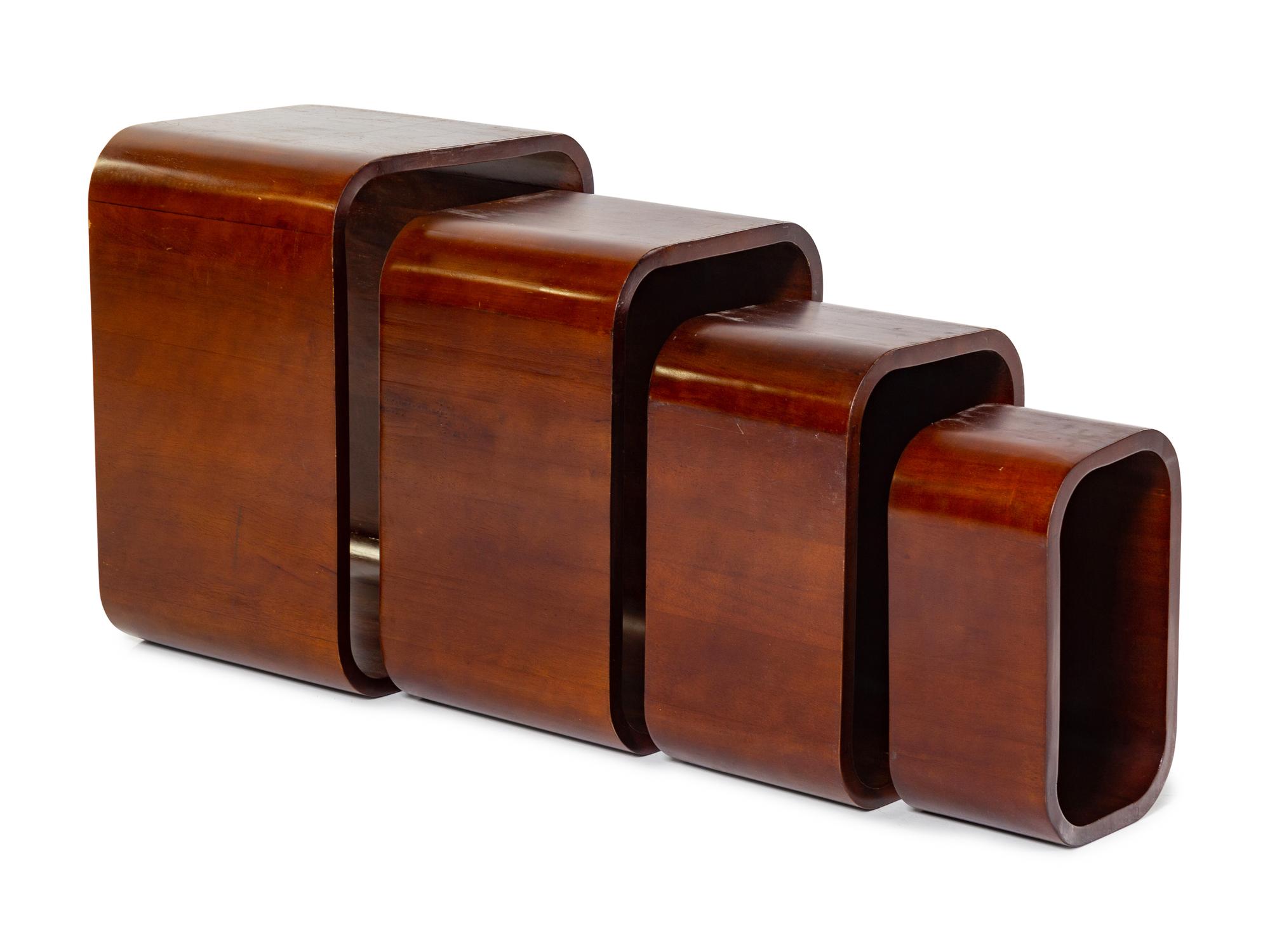 A Set of Contemporary Nesting Tables