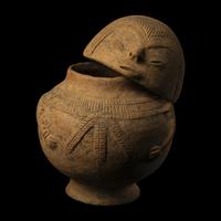 A Chimila Terracotta Burial Urn