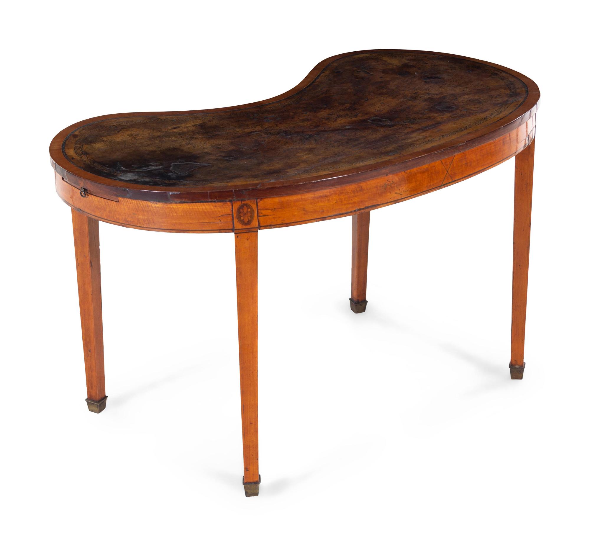 An Edwardian Satinwood Low Table