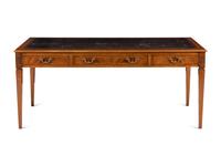 A George III Style Mahogany Library Table