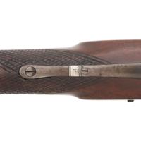 W Baker of Port Gibson, MS Marked Antebellum Half Stock Percussion Plains Style Rifle