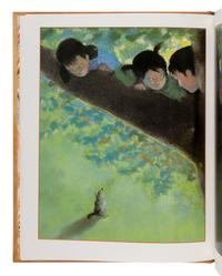 [SOBOTA, Jan (1939-2012), binder]. YOUNG, Ed Tse-chun (b. 1931). Lon Po Po: A Red-Riding Hood Story from China . New York: Philomel books, 1989.