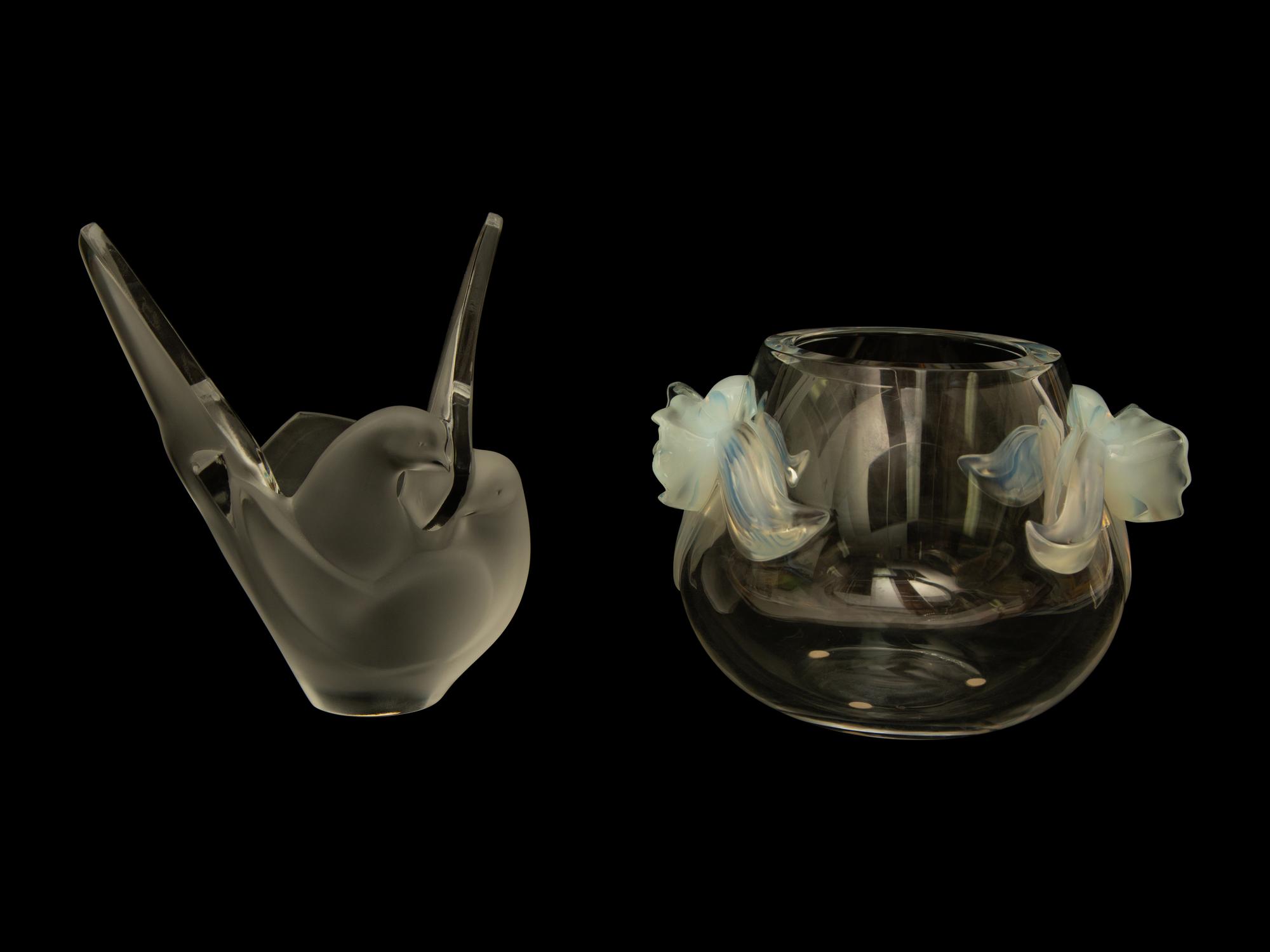 Two Lalique Vases