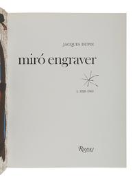 [MIRÓ, Joan (1893-1983)]. DUPIN, Jacques. Miró Engraver. Vol.I: 1928-1960; vol.II: 1961-1973. New York: Rizzoli International Publications, Inc.,1989.