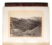 [WESTERN AMERICANA]. HAYDEN, Ferdinand V. (1829-1887). Sun Pictures of Rocky Mountain Scenery . New York: Julius Bien, 1870.