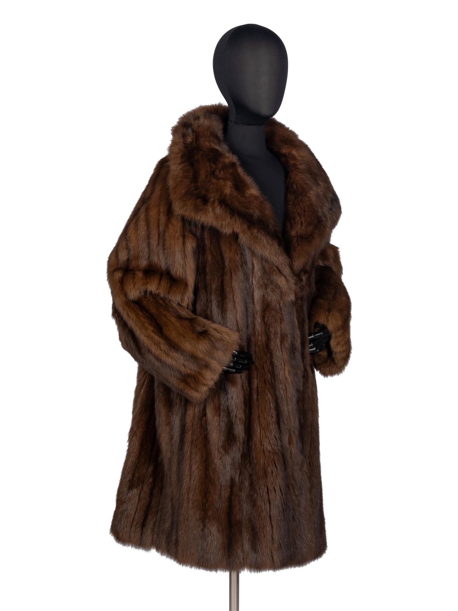 Revillon Russian Sable Coat
