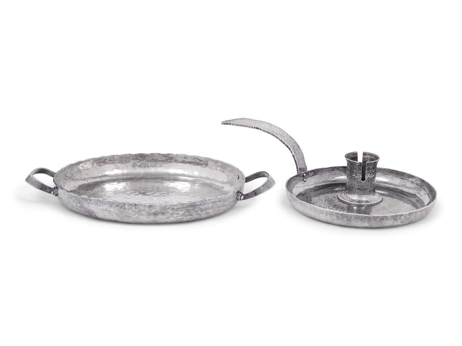 Two American Arts & Crafts Silver Articles