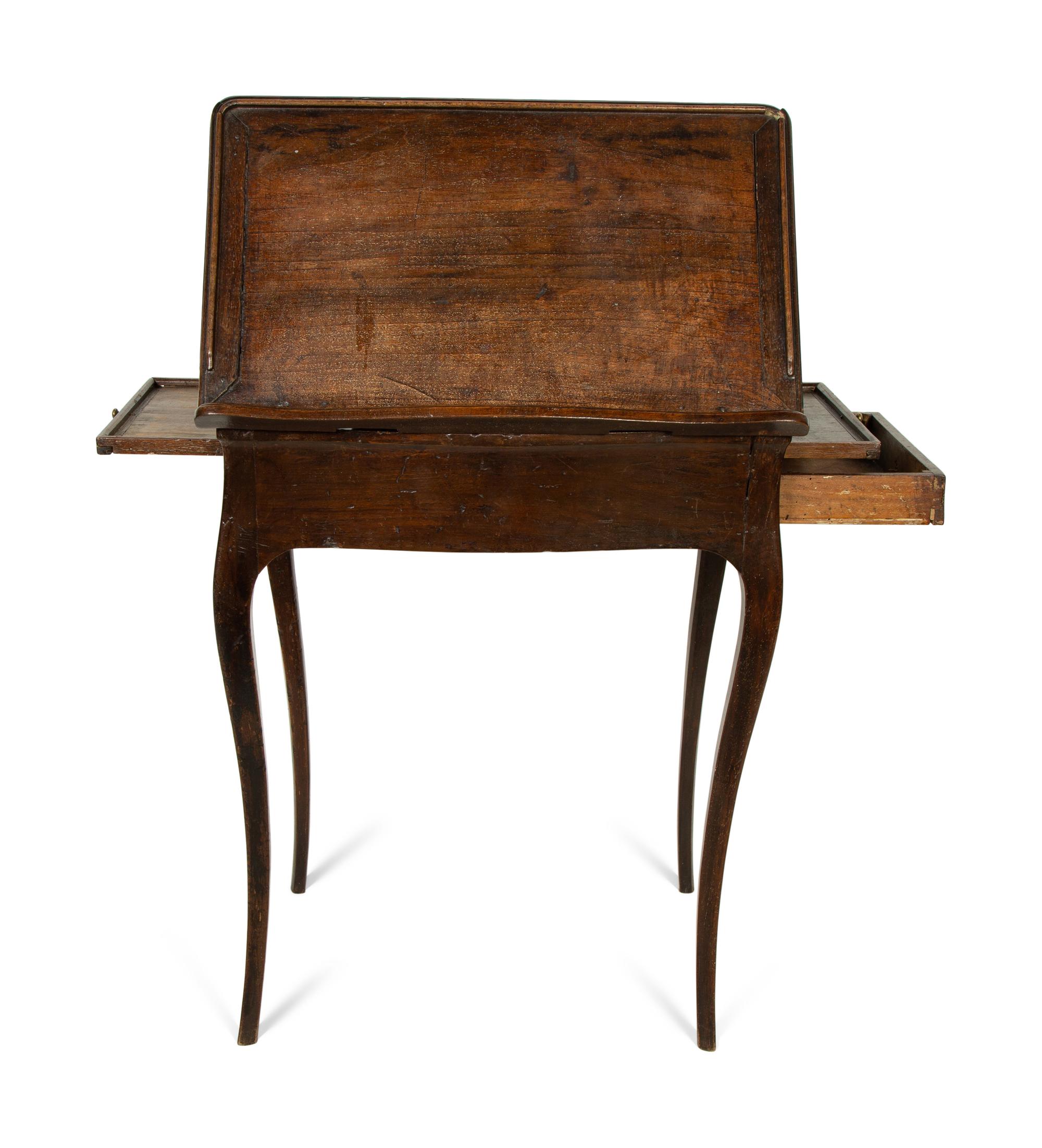 A Louis XV Oak Table à Écrire