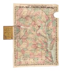 [CIVIL WAR]. Archive of items related to Elisha Hunt RHODES (1842-1917), 2nd Rhode Island Volunteer Infantry, incl. diary pages, battlefield map, and tactic manual for US Colored Troops.