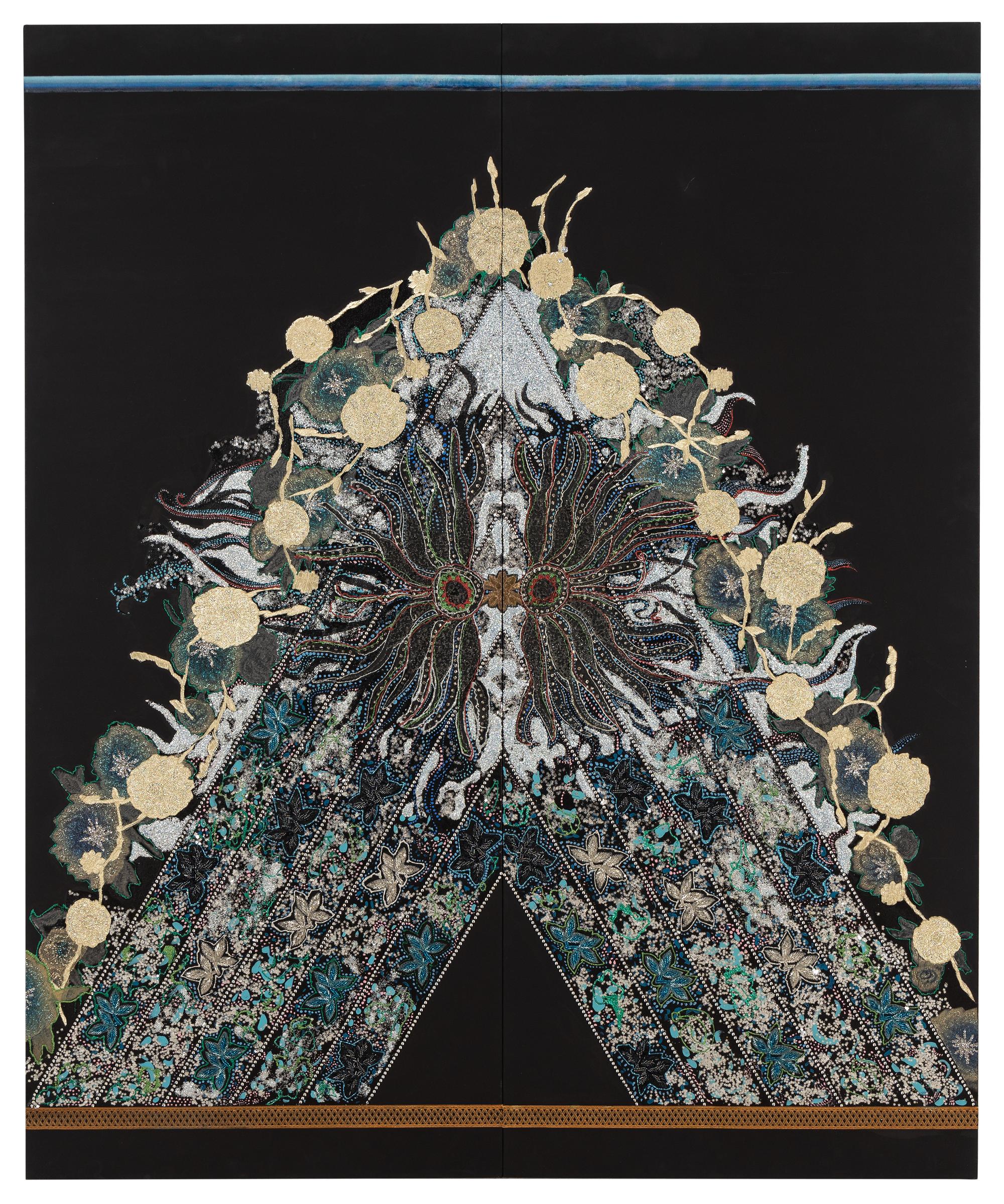 Miriam Schapiro (Canadian, 1923-2015) — Medusa, 1981