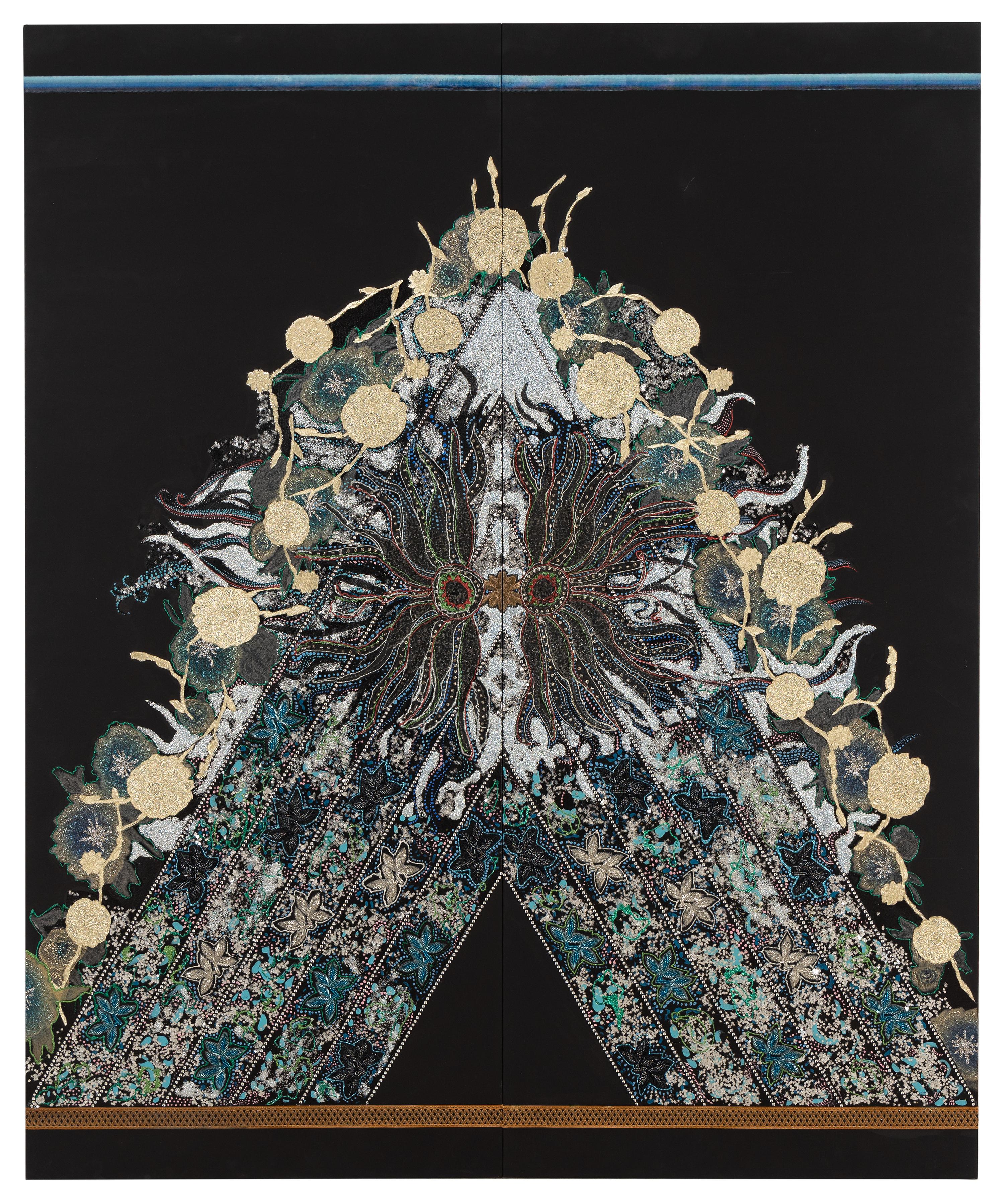 Miriam Schapiro (Canadian, 1923-2015) — Medusa, 1981