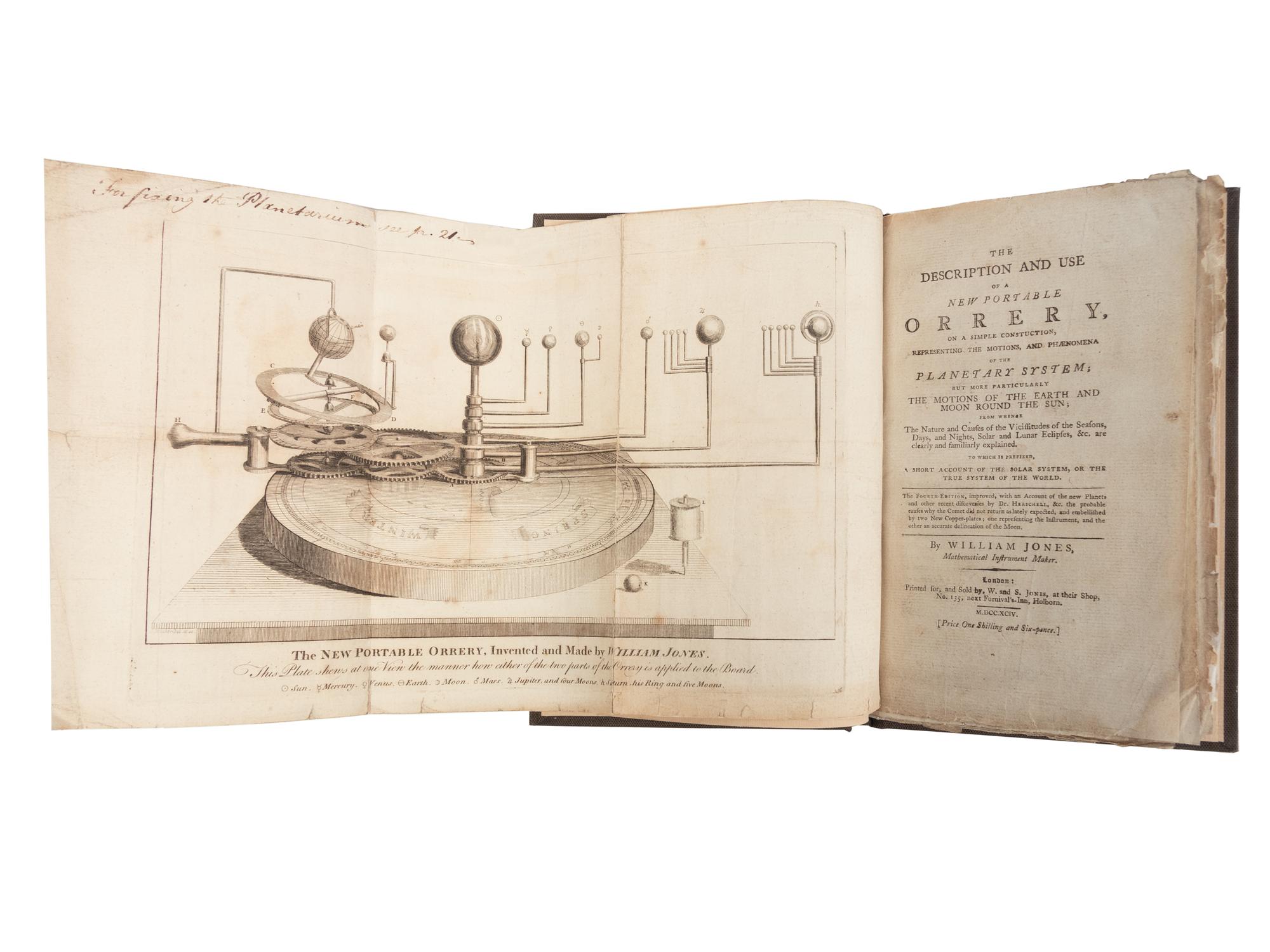 A George III Portable Table Orrery