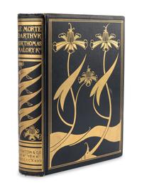 [BEARDSLEY, Aubrey Vincent (1872-1898), Illustrator]. MALORY, Sir Thomas (fl. 1470). [ Le Morte Darthur ]. The Birth Life and Acts of King Arthur of His Noble Knights of the Round Table … With Many Original Designs by Aubrey Beardsley. With an Introduction by Professor John Rhys . London: J. M. Dent and Sons Ltd., 1927.
