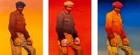 Ranch Hands, triptych