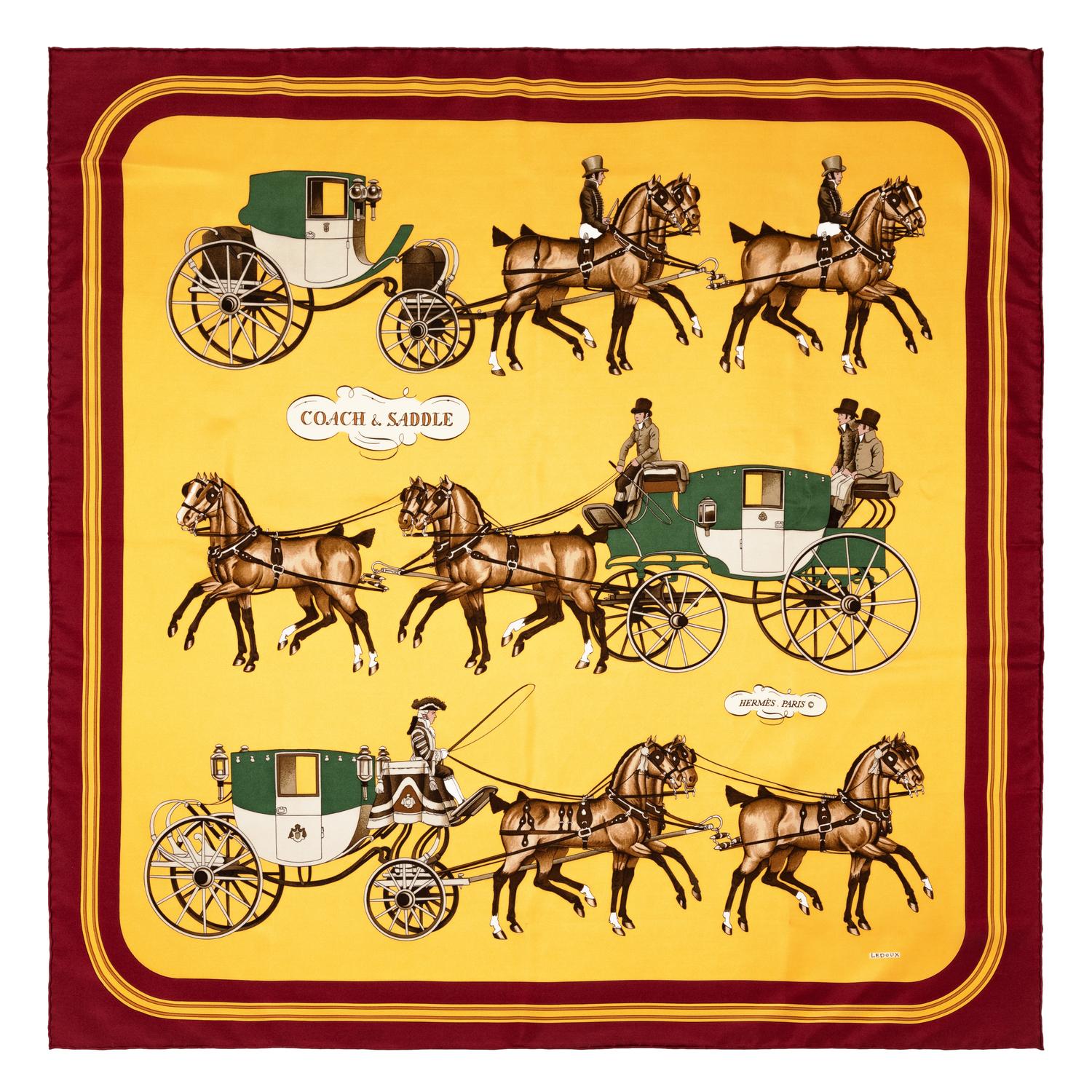 Hermès 90cm Silk Scarf