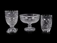 Three Waterford Cut Glass Articles