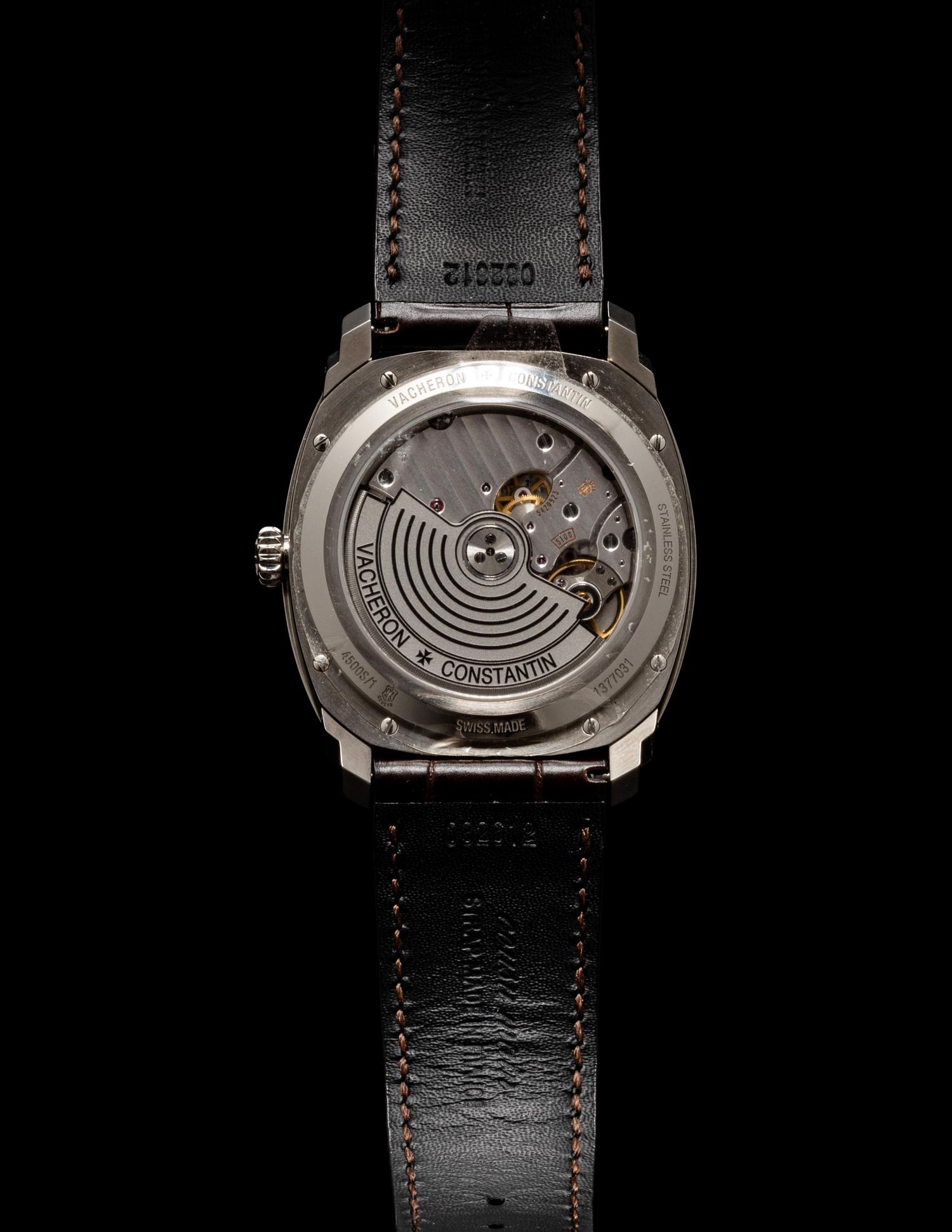 VACHERON CONSTANTIN, REF. 4500S STAINLESS STEEL 'QUAI DE L'ILE' WATCH