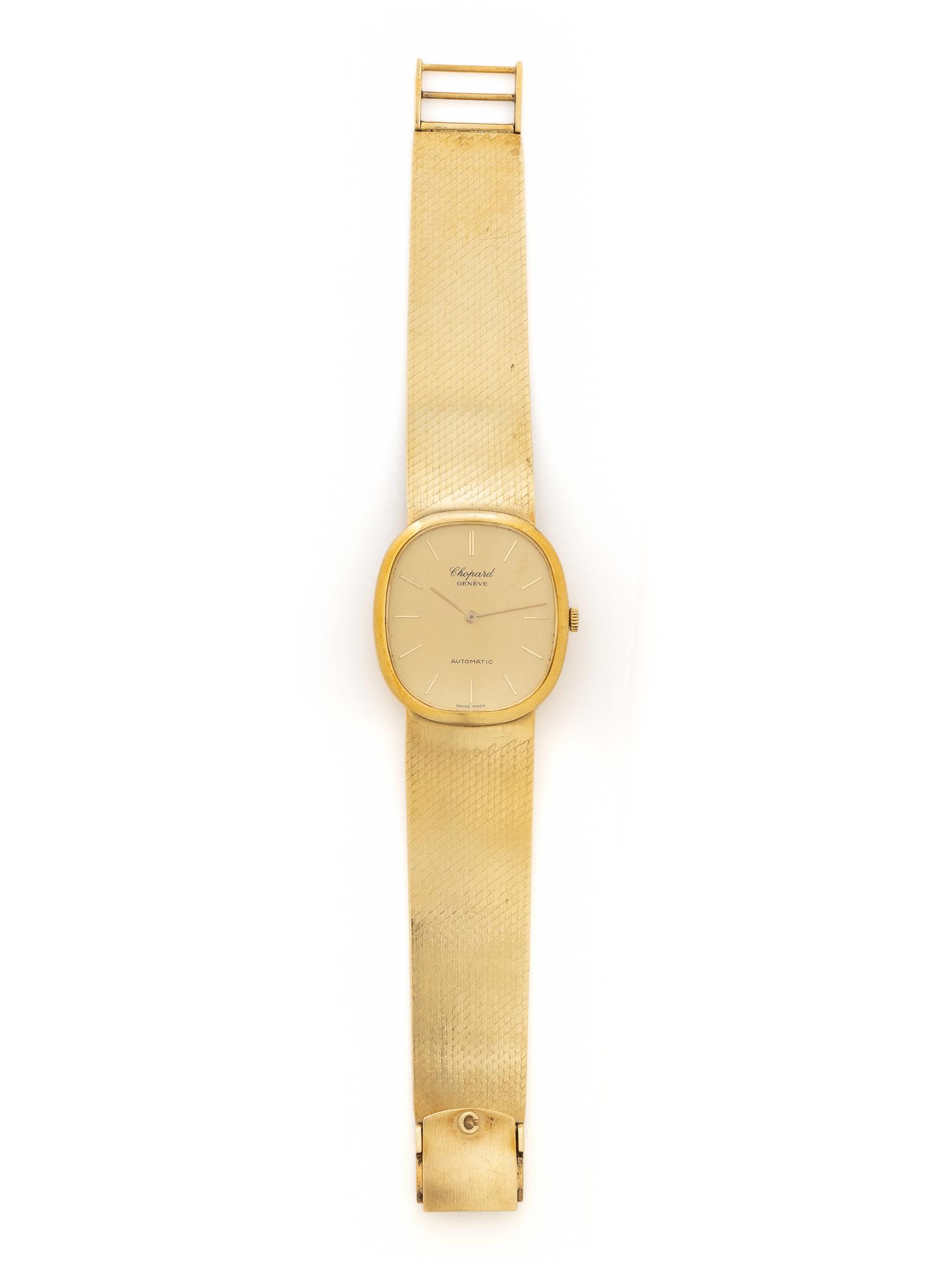 CHOPARD, YELLOW GOLD WATCH