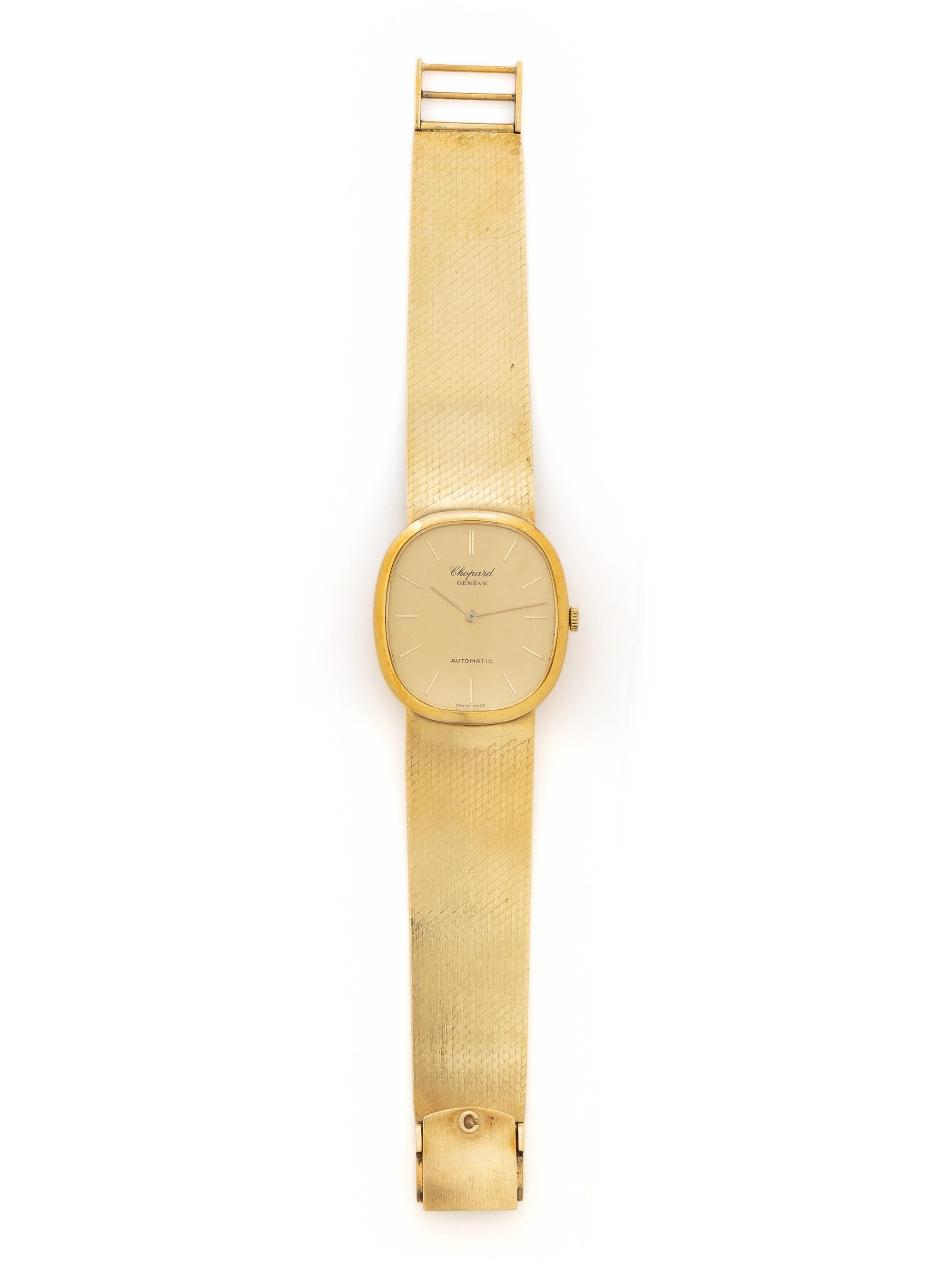 CHOPARD, YELLOW GOLD WATCH